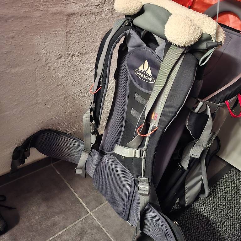 Vaude Zaini: Vaude Kindertrage Rucksack Kraxe – Usato da Goldach venduto da ABTGolf 1