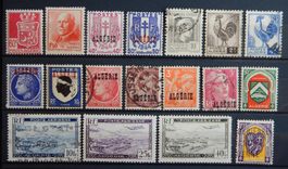 Algerien ex. Kat. 183-265 **/*/gest. 1942/47