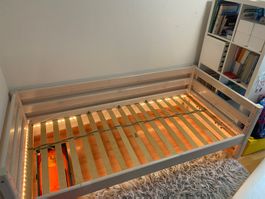 Flexa Bett 90x200, mit Rost (wenn gewünscht mit Matraze)