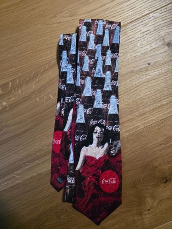 Coca Cola - Kult Kravatte - 100% Seide Krawatte