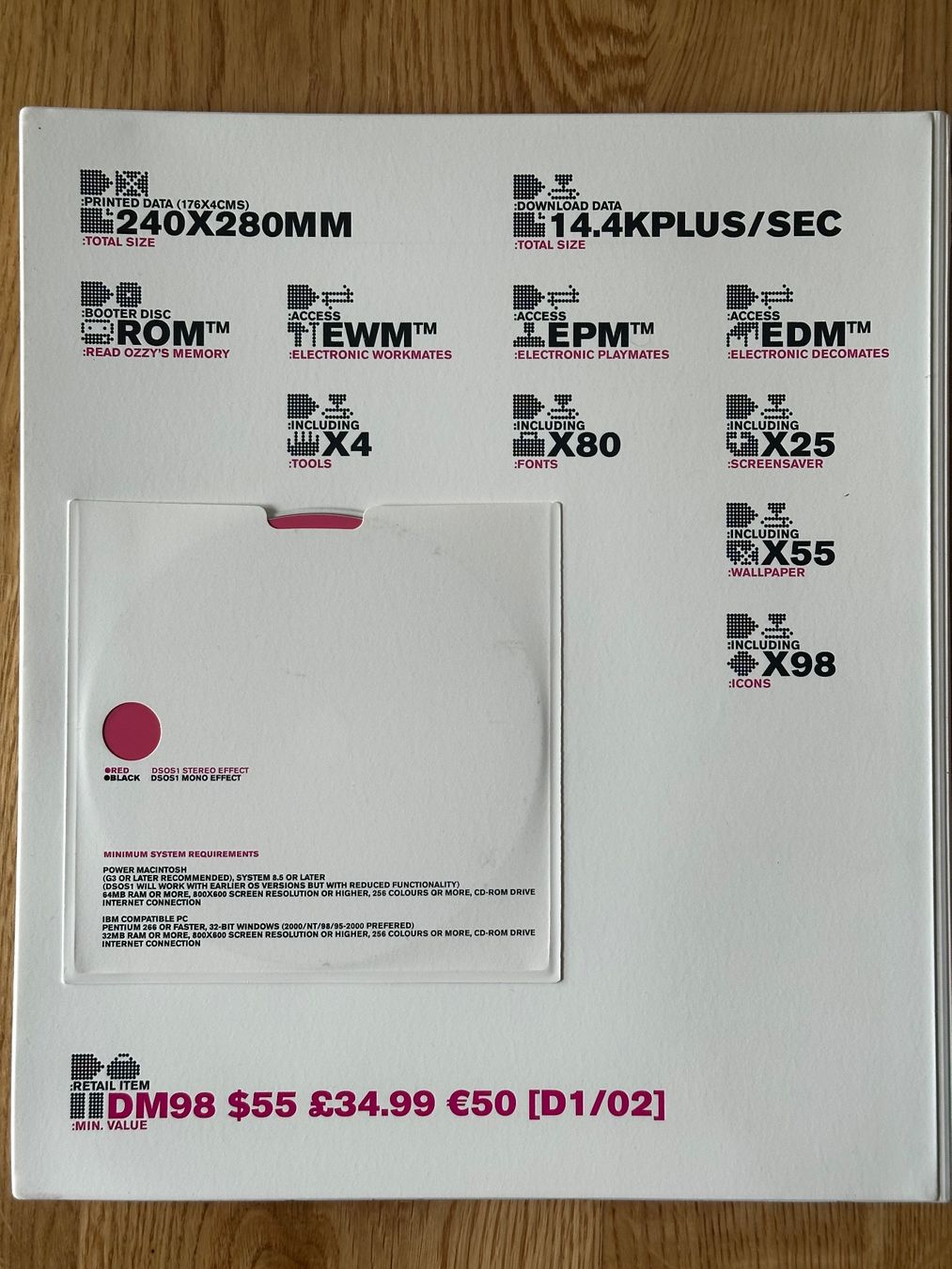 Livres: DSOS1: The User‘s Manual, Designershock, Typography – Neuf (Voir description) à Rümlang par Laufgitter01 7