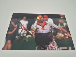 Autogrammkarte Stanislas/Stan Wawrinka Originalunterschrift