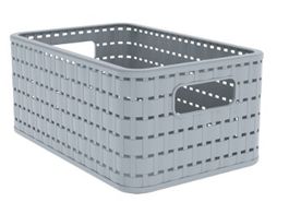 Rotho COUNTRY Korb A6, 2l und Korb A5 6l Misty Blau (18 Stk)
