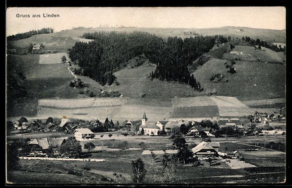 Cartoline postali: AK Linden, Gruss aus dem Ort – Usato da Berlin venduto da bartko-reher