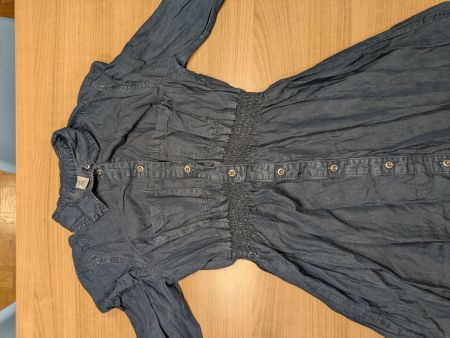 Denim Schwangerschaftskleid mit Gummizug M guter Zustand