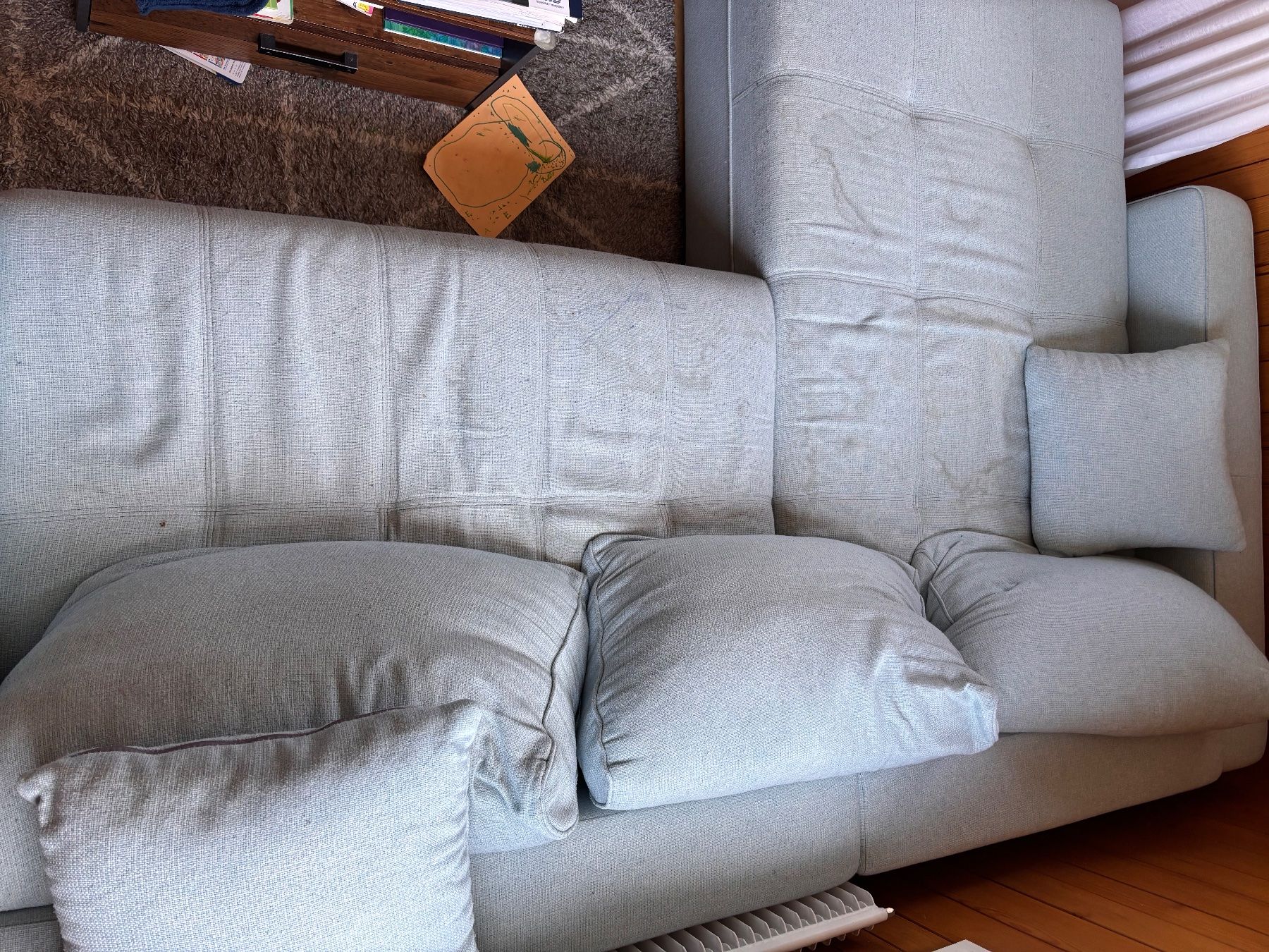 Divani: Ecksofa hellblau – Usato da Gysenstein venduto da Ambi89 4