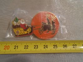 1 Post Wehnachtschlitten Pin (P38)