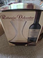 Rotwein-Dekanter Kristallglas 1.5 Liter Mundgeblasen neu