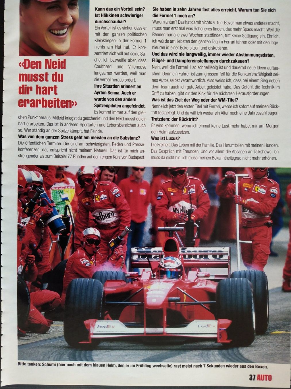 Bücher: Bericht Schweizer lIIustrierte  M. Schumacher – Gebraucht aus Bern von micky031 2
