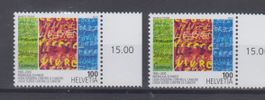 Variété 1343 deux différentes points