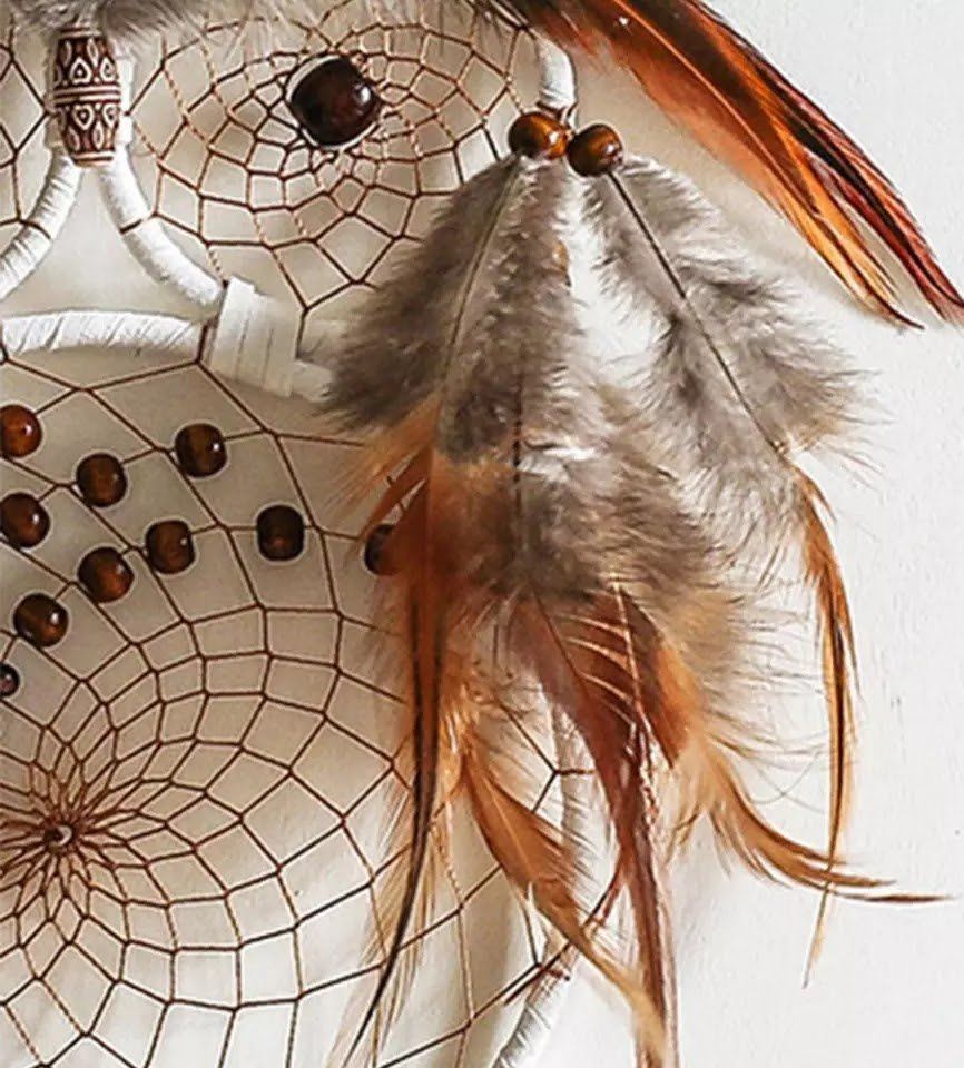 Tutte le decorazioni: toller Eulen Traumfänger als Fensterdeko – Nuovo e nell'imballaggio originale da Gattikon venduto da myartshop 1