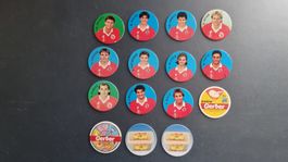 Sammelbilder Fussball Schweiz diverse Spieler 1996