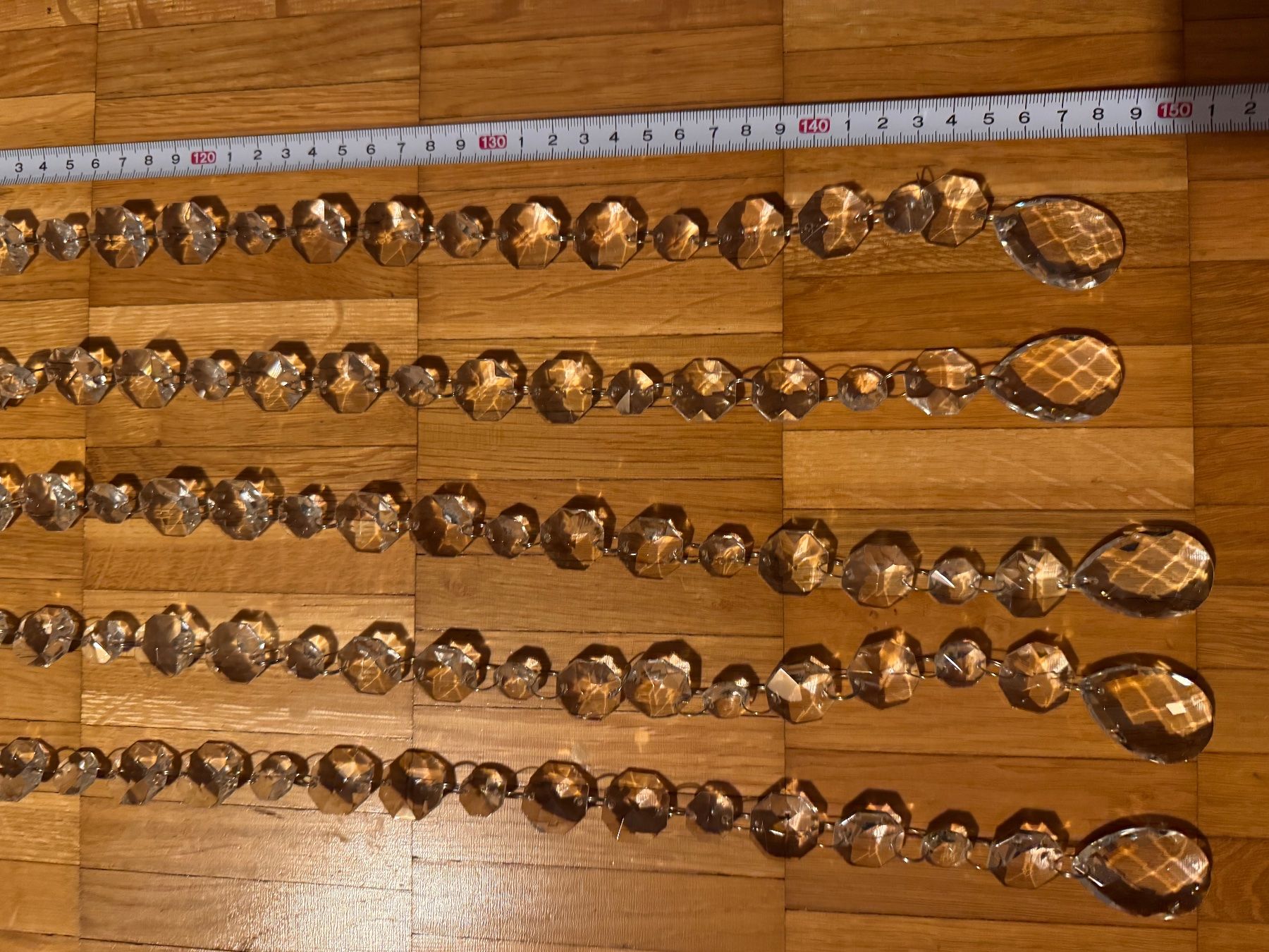 Globus Tutte le decorazioni: 5 Kette aus 63 Glaskristallen – Usato da Zürich venduto da NNK28 4