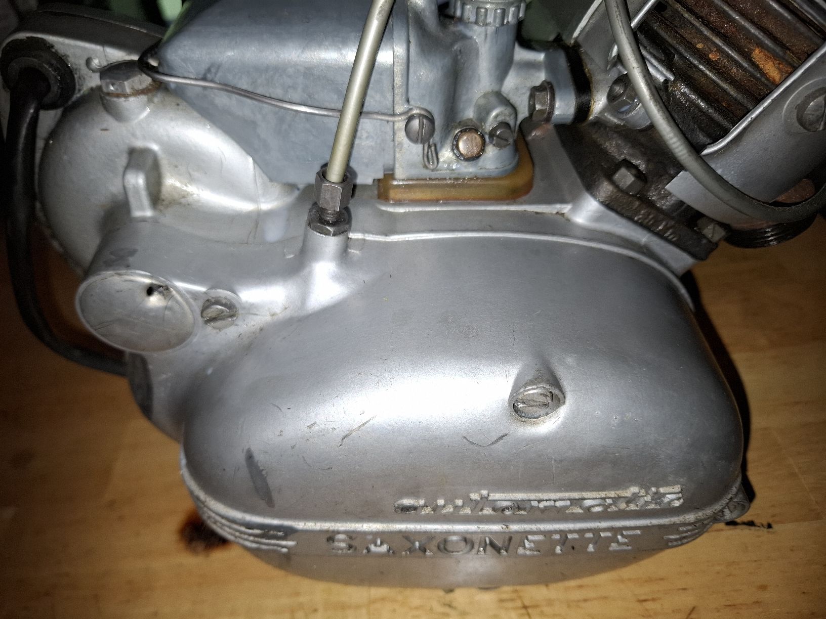 Sachs Motoren: Sachs Saxonette Motor – Defekt aus Alpnach Dorf von  1