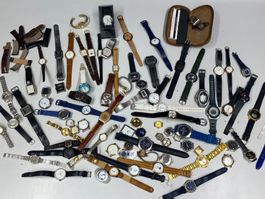 LOT diverse Uhren unkontrolliert /HP03
