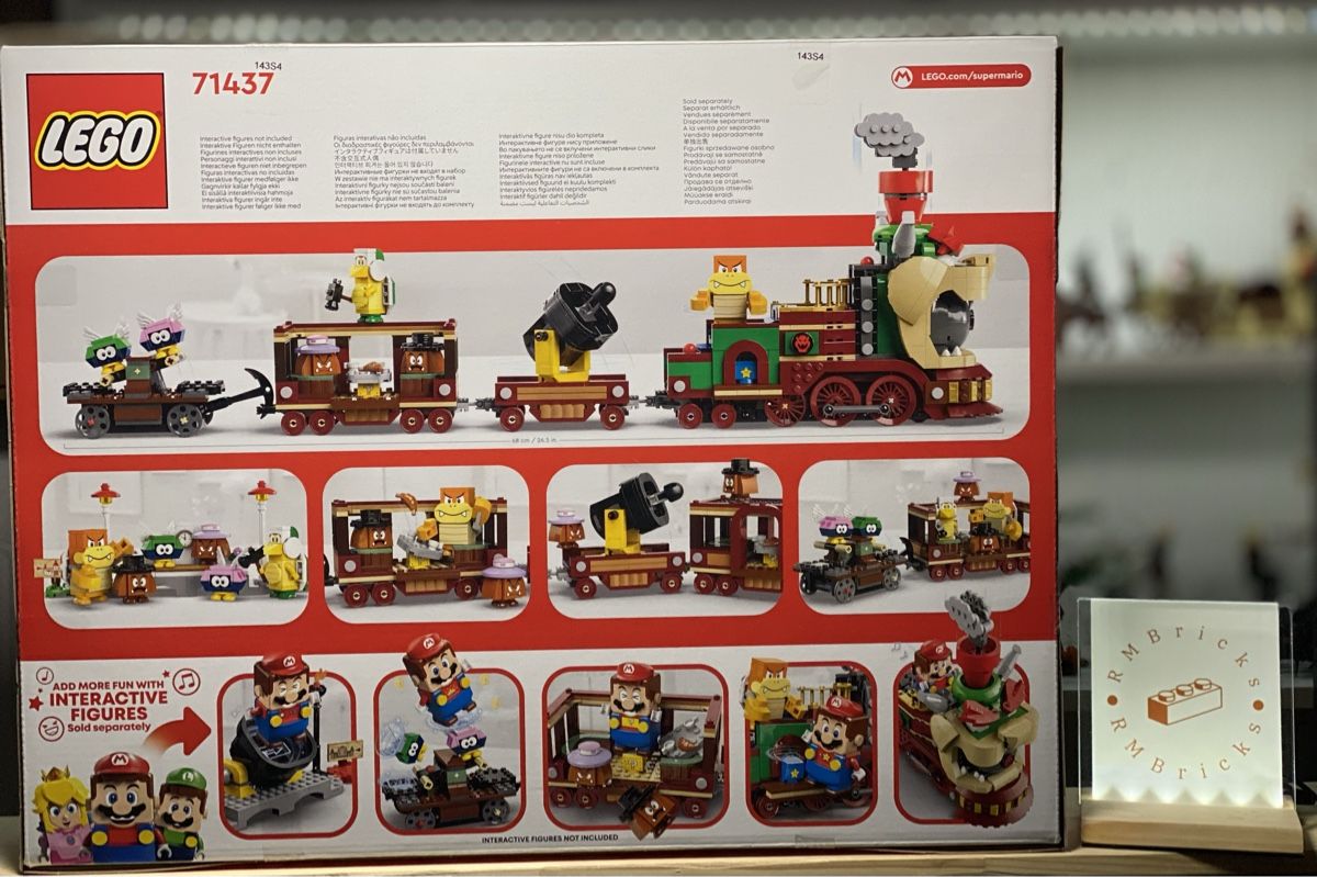 Lego Kit di costruzioni: Lego Super Mario - The Bowser Express Train 71437 – Nuovo e nell'imballaggio originale da Appenzell venduto da RMBricks 1