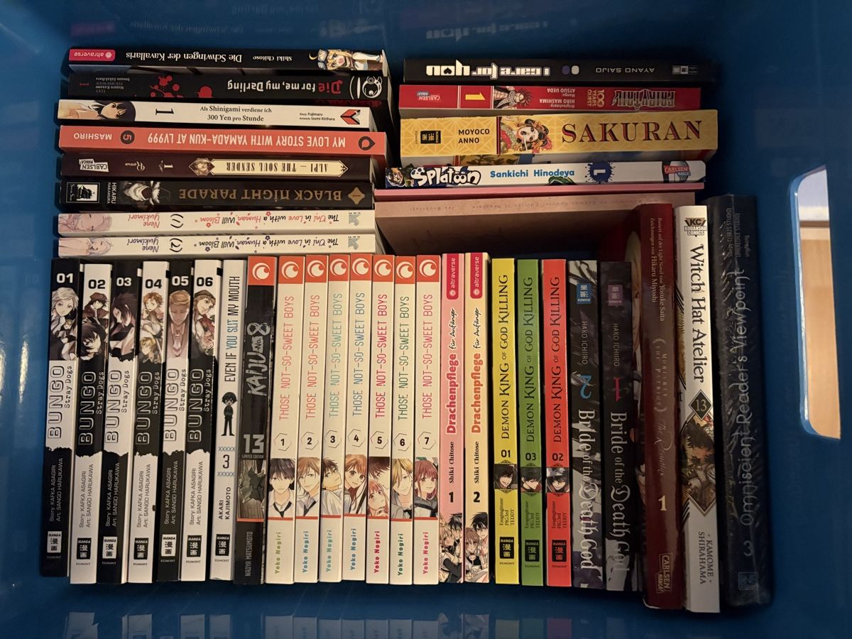 BD: Manga-Sammlung inkl. Taschen – Neuf (Voir description) à Schaffhausen par Reporter