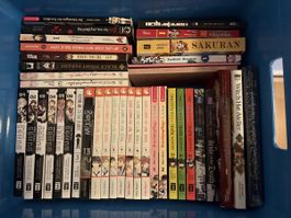 Manga-Sammlung inkl. Taschen