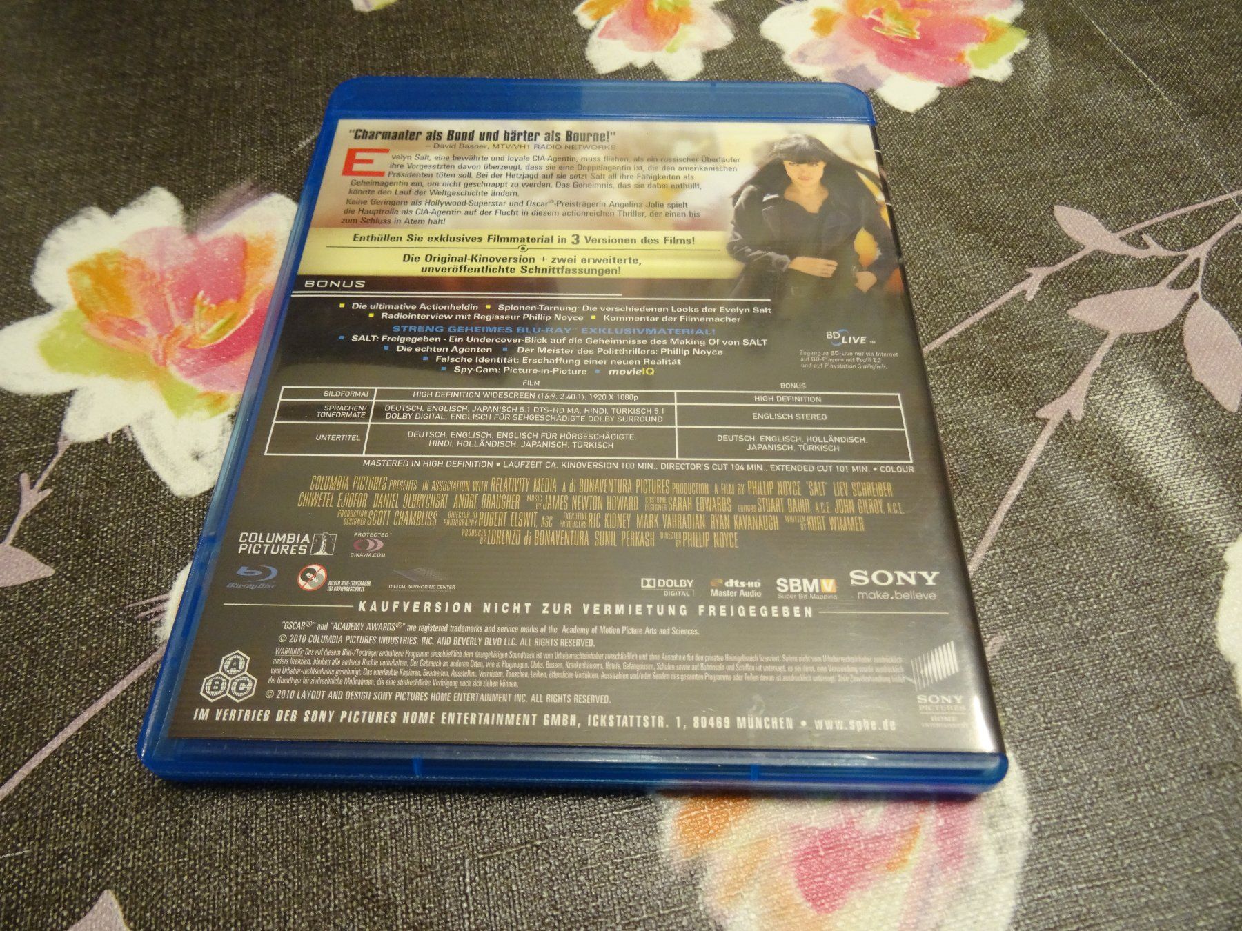 Alle DVDs: Salt (BLU-RAY) – Gebraucht aus Olten von Disc-Verkauf 2