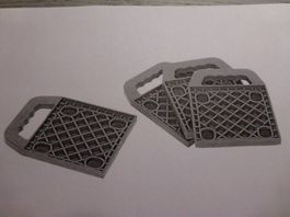 Stützplatten 4er-Set breite Auflage