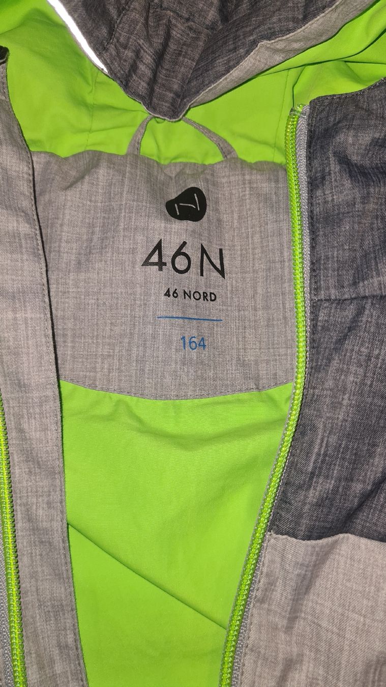 46 Nord Vestes & Manteaux: 46 NORD Ski Down Jacket Size 164 Grey/Lime – D'occasion à Schneisingen par adrian.mathis 1