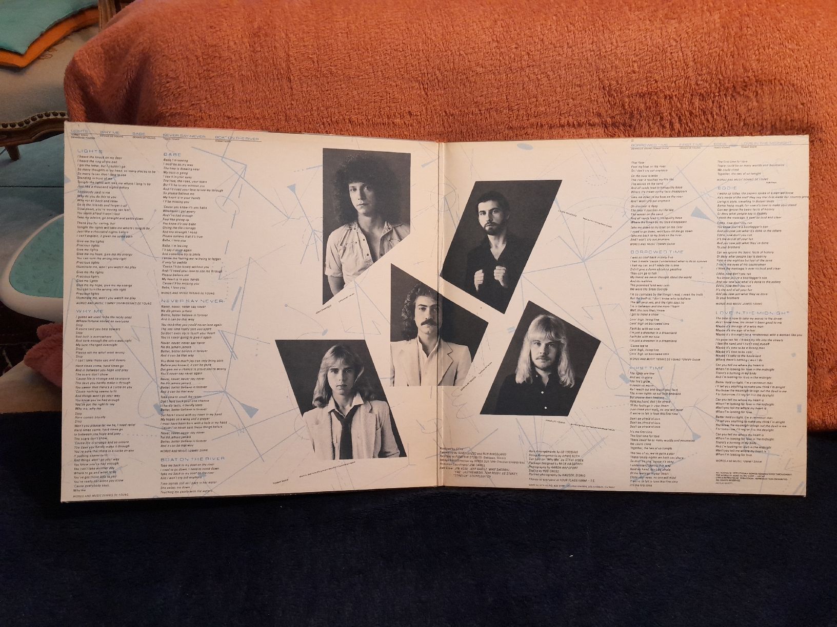 Dischi in vinile: Vinyl LP Styx Cornerstone EU 1979 – Usato da oekingen venduto da beauty1964 1