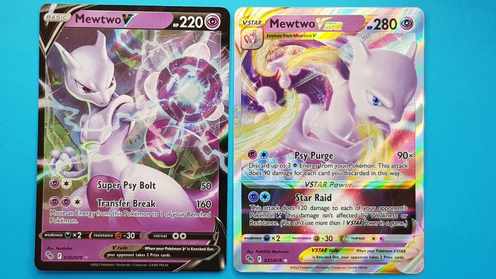 Mewtwo V + Mewtwo VSTAR – Pokemon GO - EN (Gebraucht) in Lausanne 26