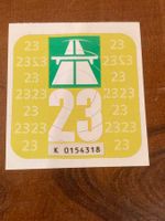 Autobahn Vignette Sticker 2023