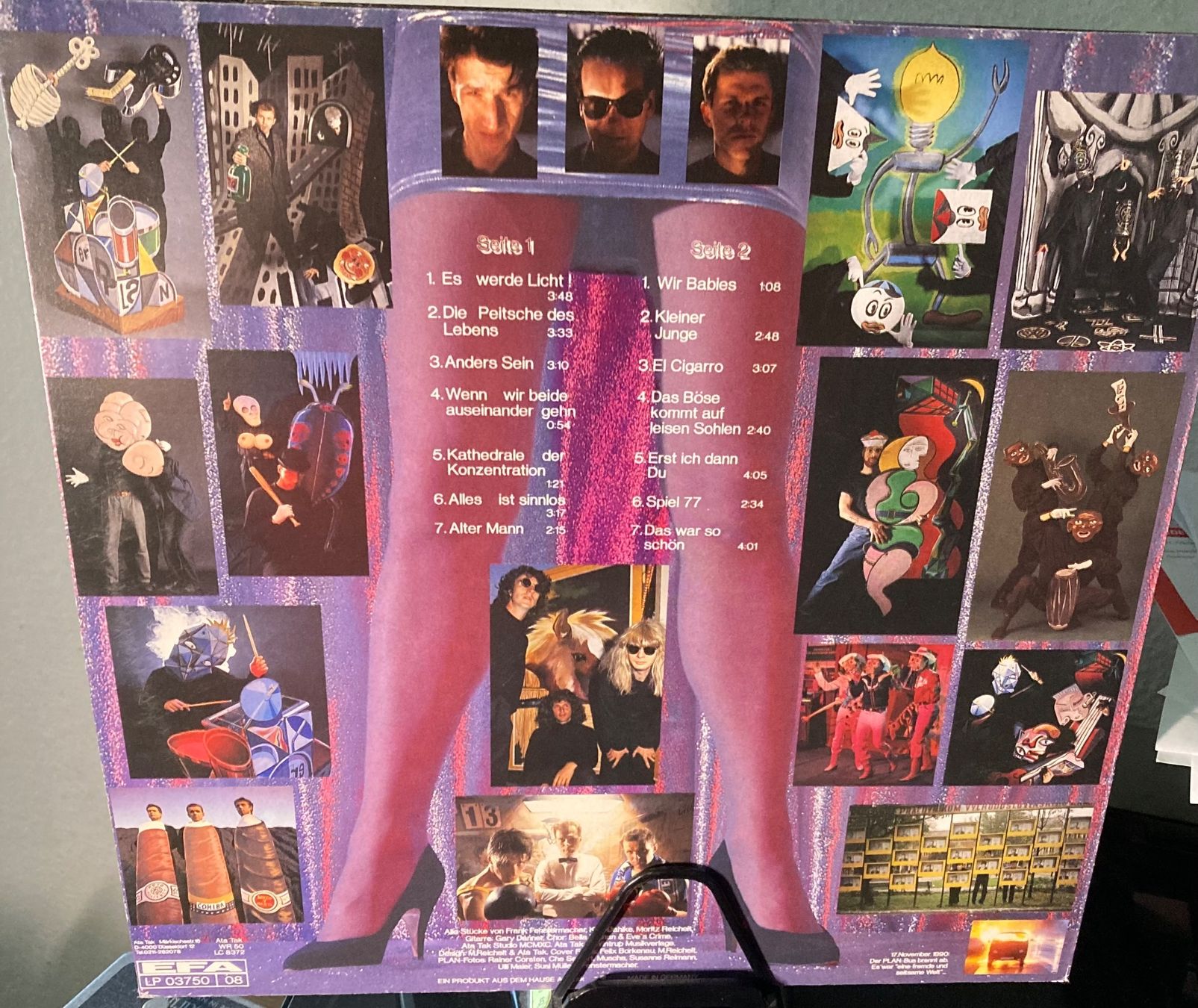 Dischi in vinile: Der Plan-Die Peitsche des Lebens – Usato da Allschwil venduto da Snox_3000 1