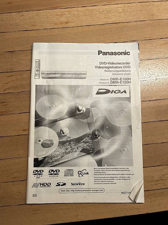 Panasonic Sistemi audio & multimediali: DVD-Player Panasonic DMR-E100H – Usato da Bern venduto da vinzfr 4