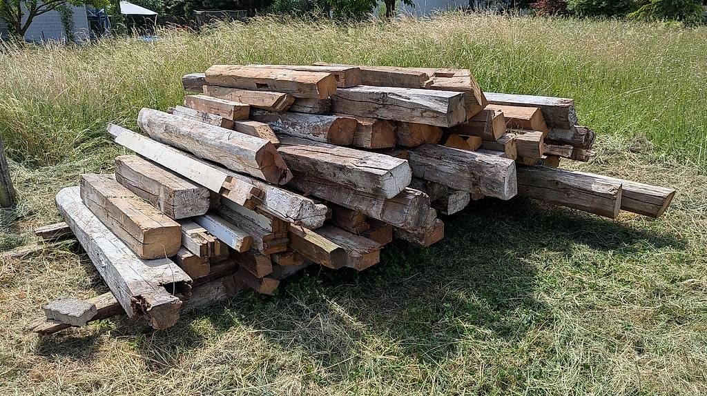 Articoli in legno: Altholzbalken von mind. 1868 – Usato da Etzelkofen venduto da bp0815 2