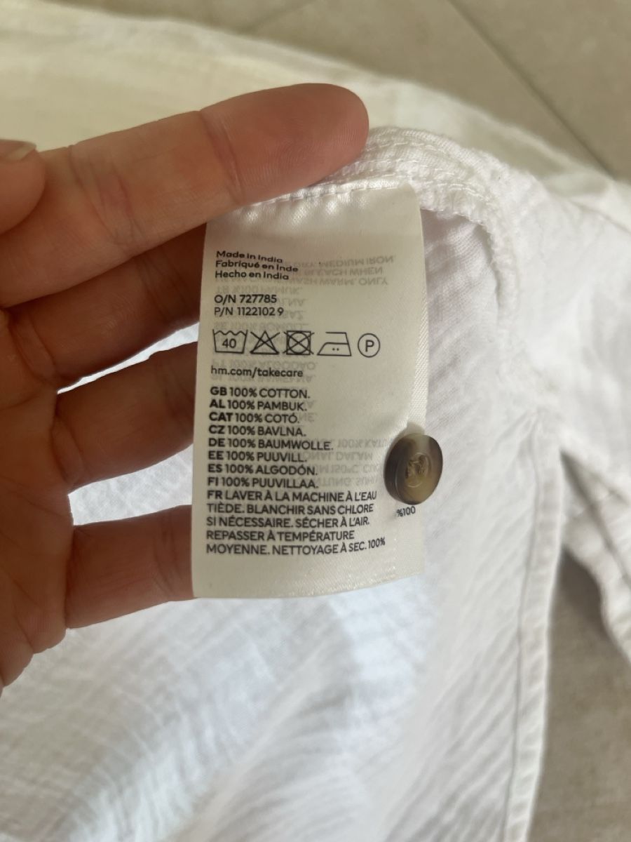 H&M Chemisiers: Lockeres Baumwoll-Hemd  – D'occasion à Watt par Stephsch3 2