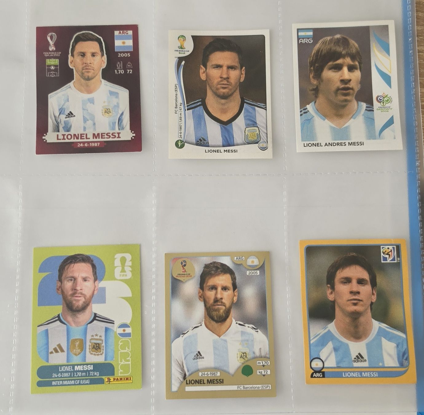 Panini Sammelbilder & Trading cards: Lionel Messi sticker World Cup 2006 - 2026 – Neu (gemäss Beschreibung) aus S. Antonino von simo10