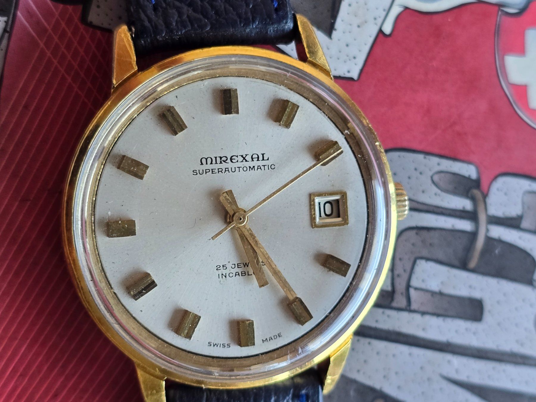 Mirexal Uhren: 241 Mirexal Superautomatic  Date 25 Jewels – Gebraucht aus Muri AG von Corredor 2