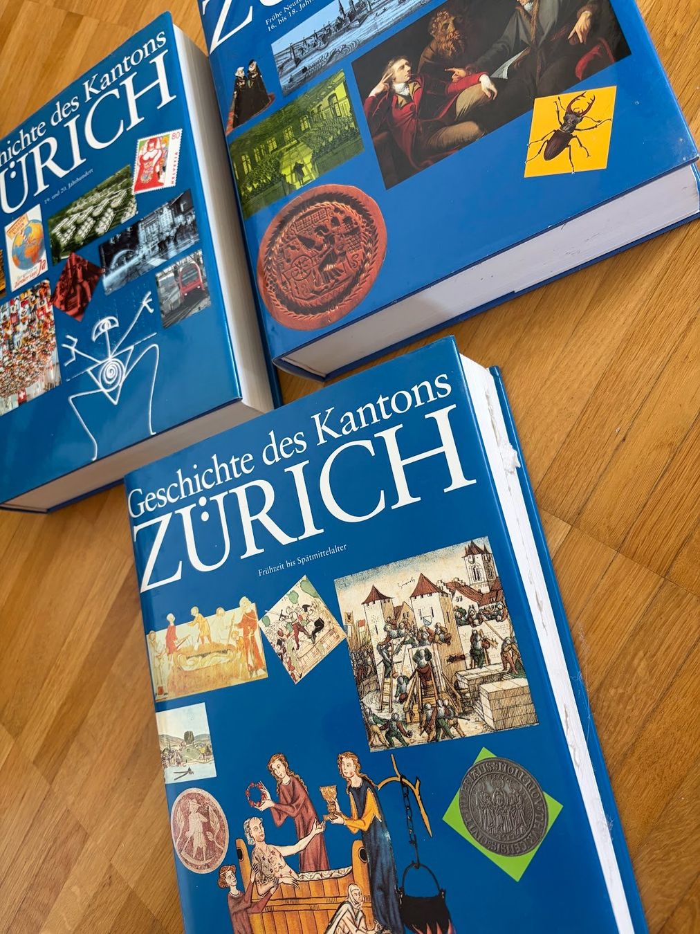 Libri: Geschichte des Kantons ZÜRICH - 3 Teile – Usato da Baar venduto da annasorbian 1