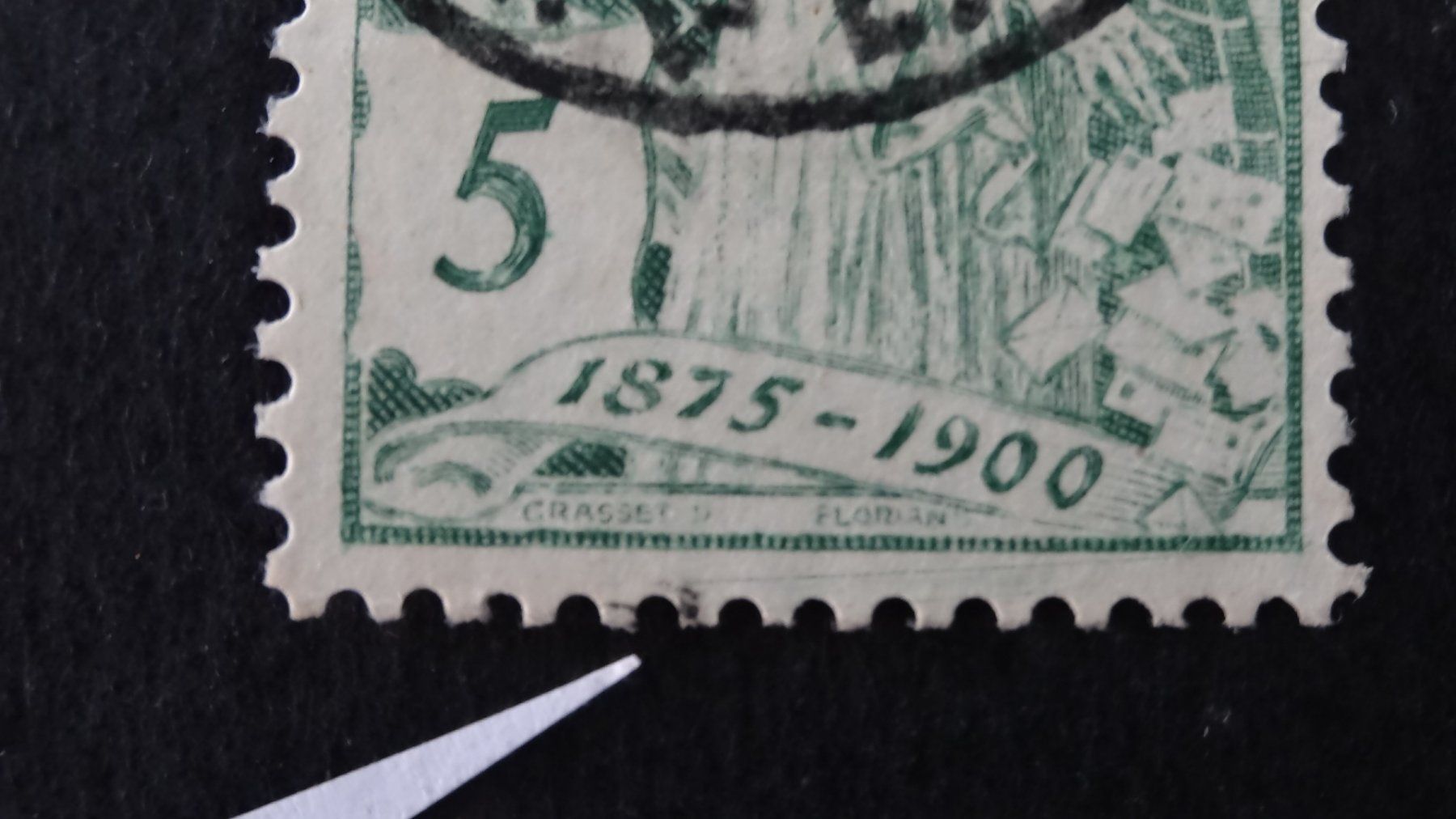Alle Briefmarken: Haarlinien unten SBK 77C   133 – Gebraucht aus Anwil von zuggi57 1