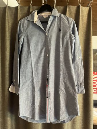 U.S. Polo Assn. Hemdblusenkleid Grösse S, Sommerlich leicht