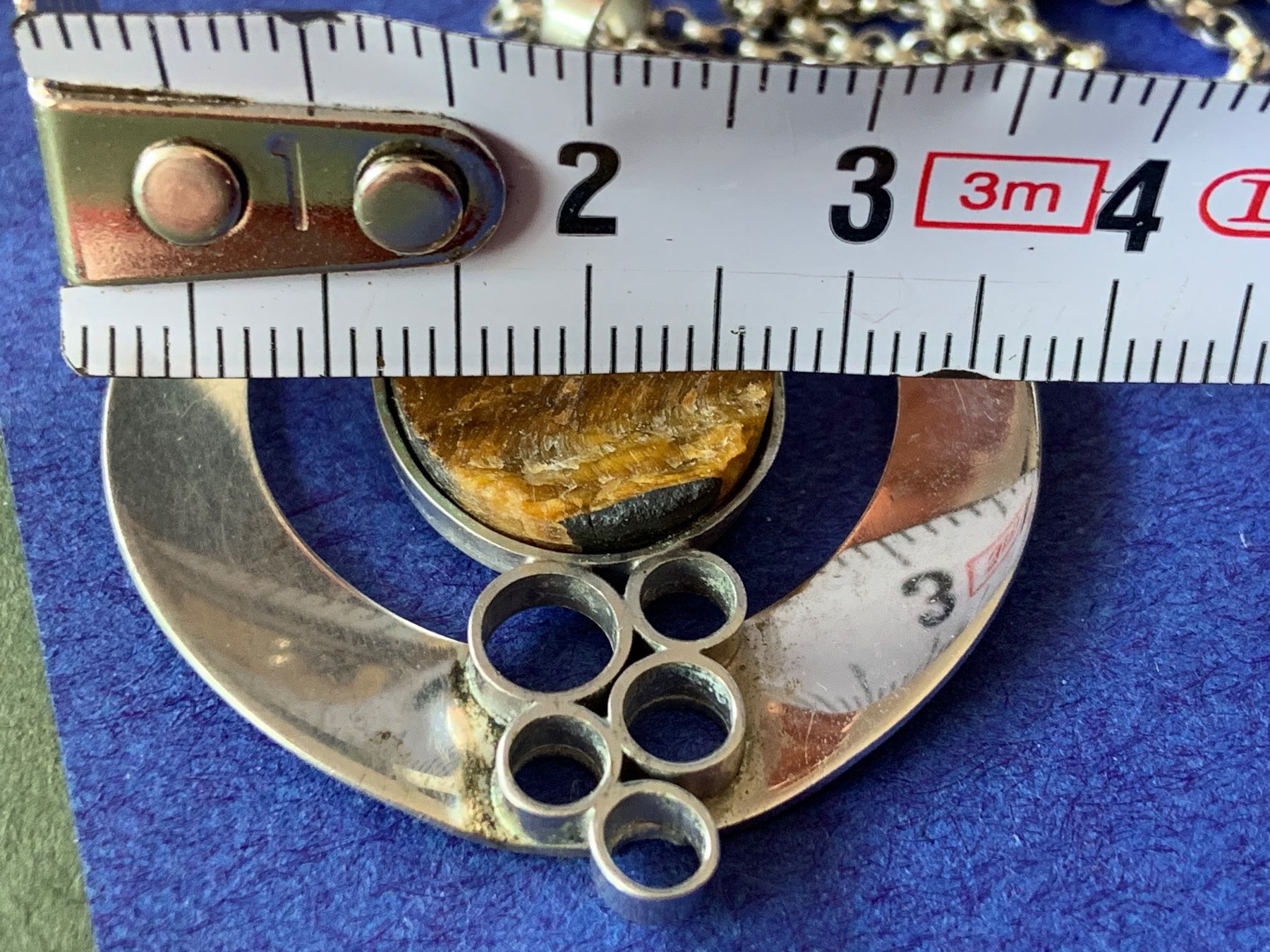 Ciondoli: Silberkette TIGERAUGE RETRO – Difettoso da Laufen venduto da Bellebellezza 1