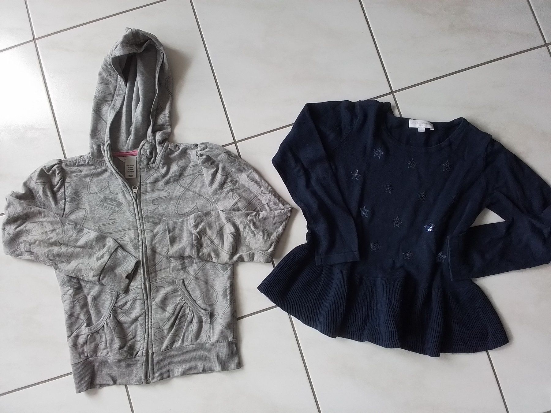 Lotti & Set di vestiti: Kleiderset Pulli &Jäckli 128-134 – Usato da Heimberg venduto da sunny1970