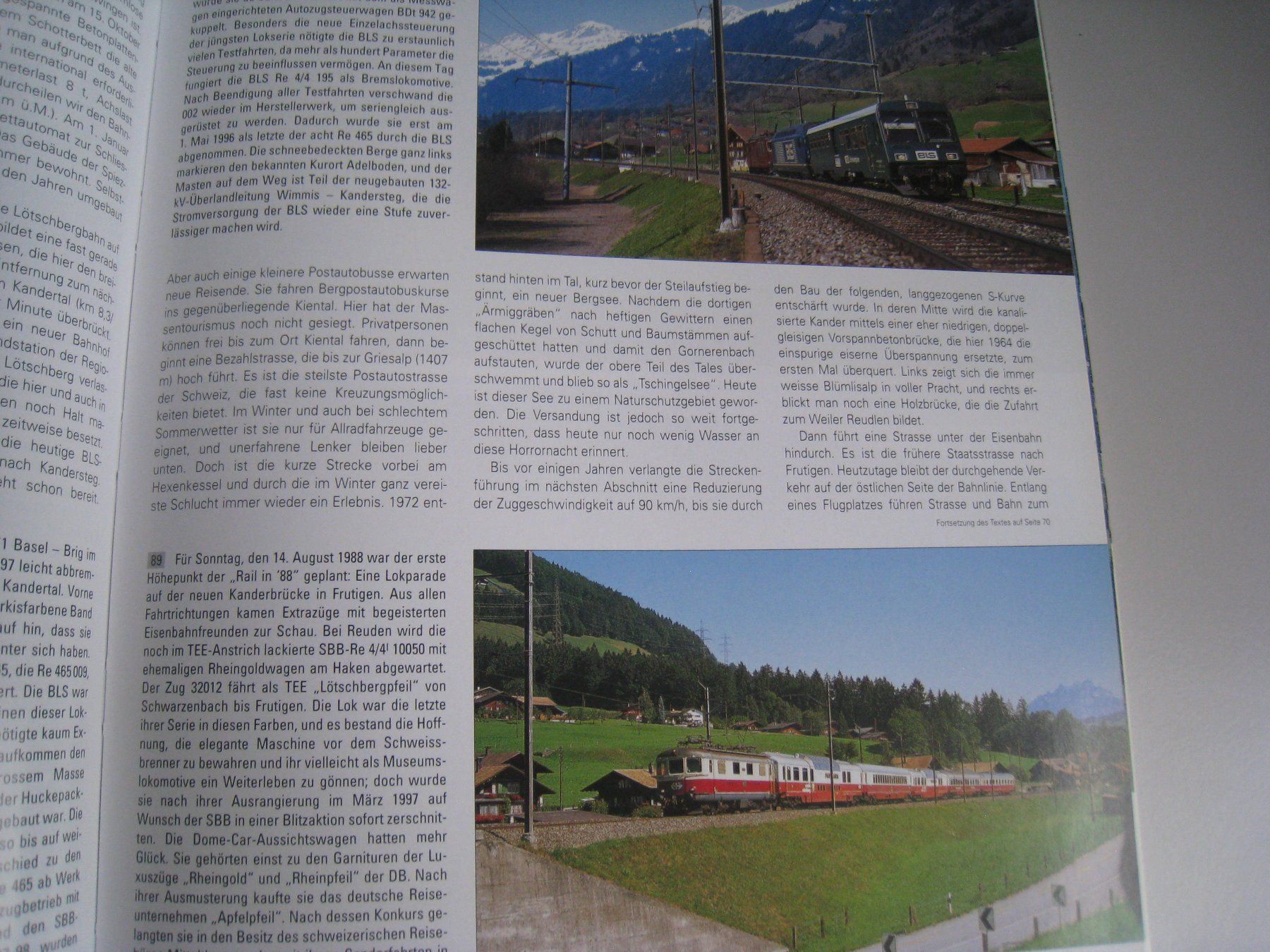 Libri: Traumhafte Lötschbergbahn von Carlo Hertogs, 2000 – Usato da Buchs ZH venduto da swiss-train 4