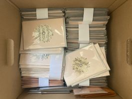 set weihnachtskarte karte advent sterne noten grusskarte