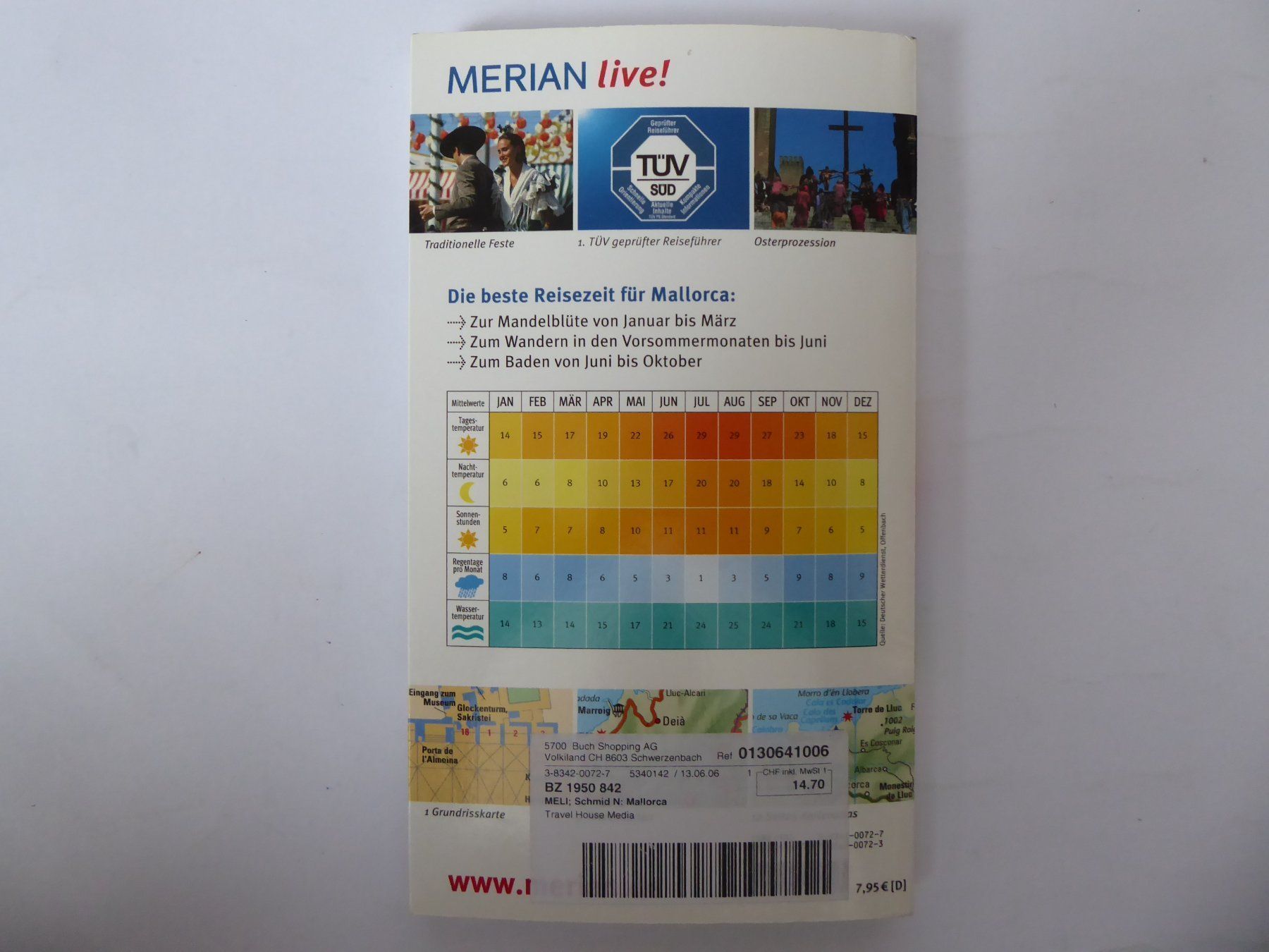 Libri: Reiseführer Malorca, Merian live – Usato da Turbenthal venduto da Panau 6