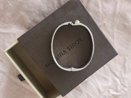 Louis Vuitton Armreif Silber Seltenes Modell mit Box!