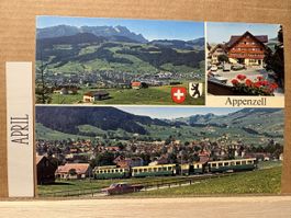 AK von Appenzell / Bahn