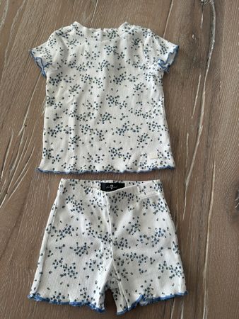 7 For All Mankind Set, Gr. 80, 12M, Kurzarm-Top & Short☀️💙