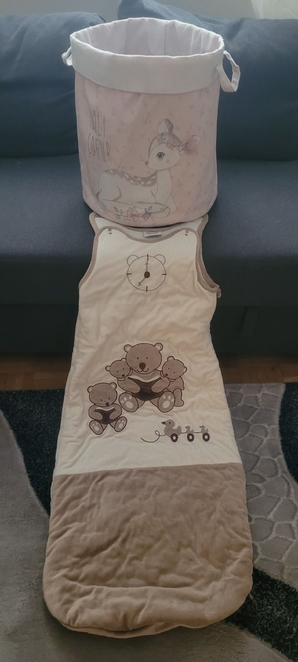 Gigoteuse Sauthon 0-6 Mois Ouatinée - 100% Coton, Cadeau Naissance, Nuit Paisible Et Confortable - 8