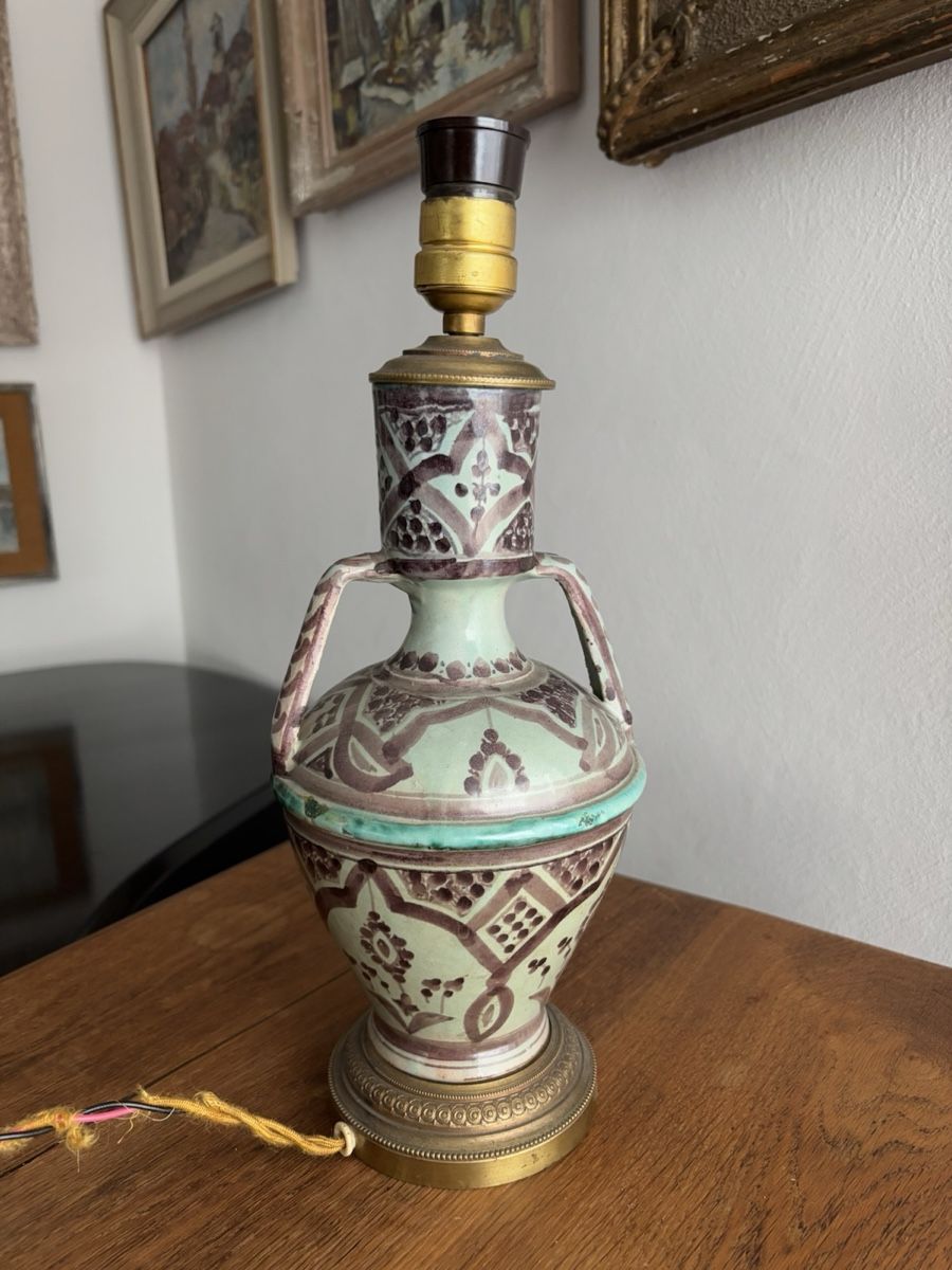 Lampade: Très original pied de lampe vintage – Usato da Villeneuve VD venduto da sim_q5hp 3