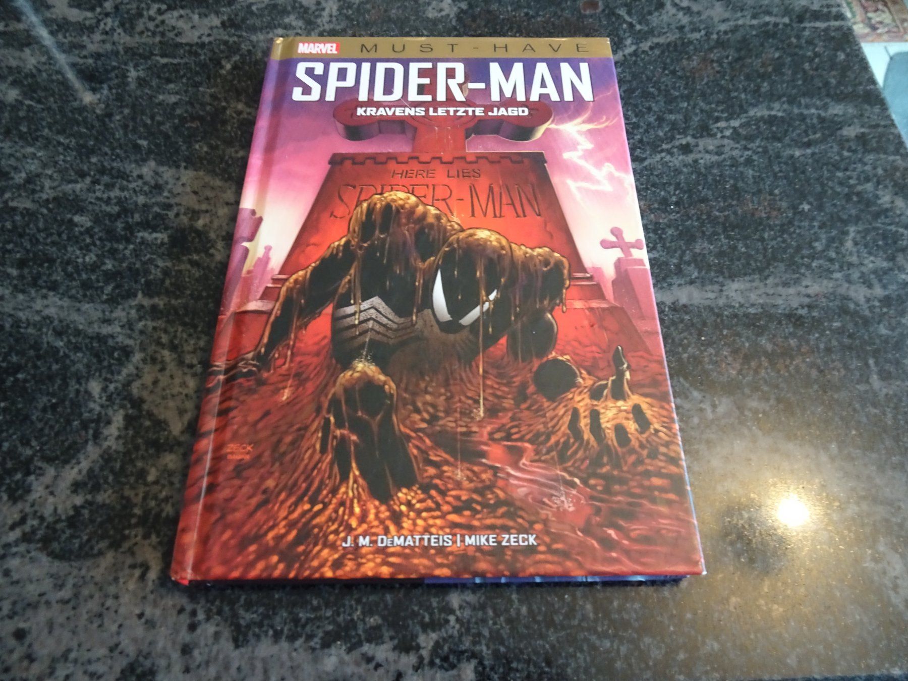 Fumetti: Spider-Man. Kravens letzte Jagd. Marvel Comic Buch.AU6 – Usato da Zürich venduto da Roulet