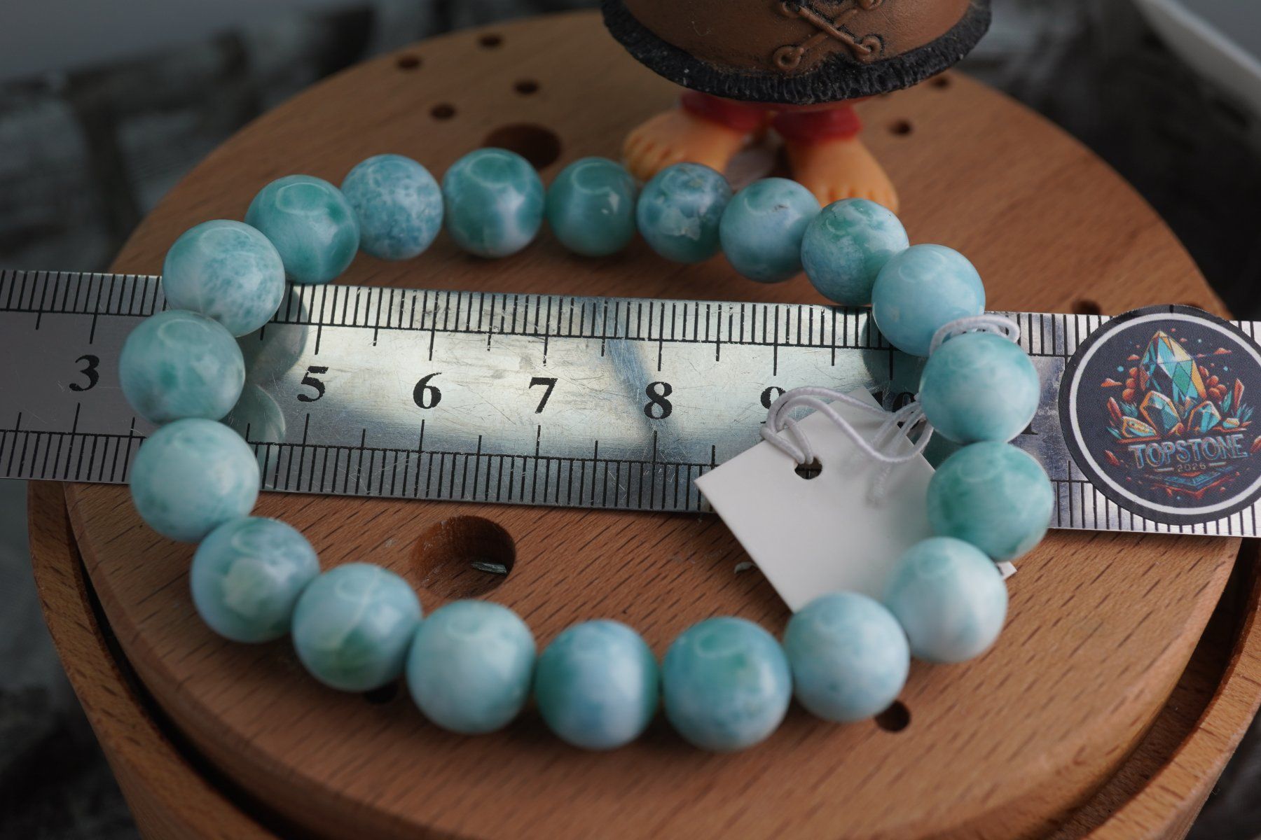 Minéraux & Lithothérapie: Larimar    Top   Armband Kugel 10mm Topstone – Neuf avec emballage d'origine à Eschenbach SG par topstone 6