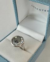 Silber Ring 925 mit facettiertem Bergkristall  - NEU